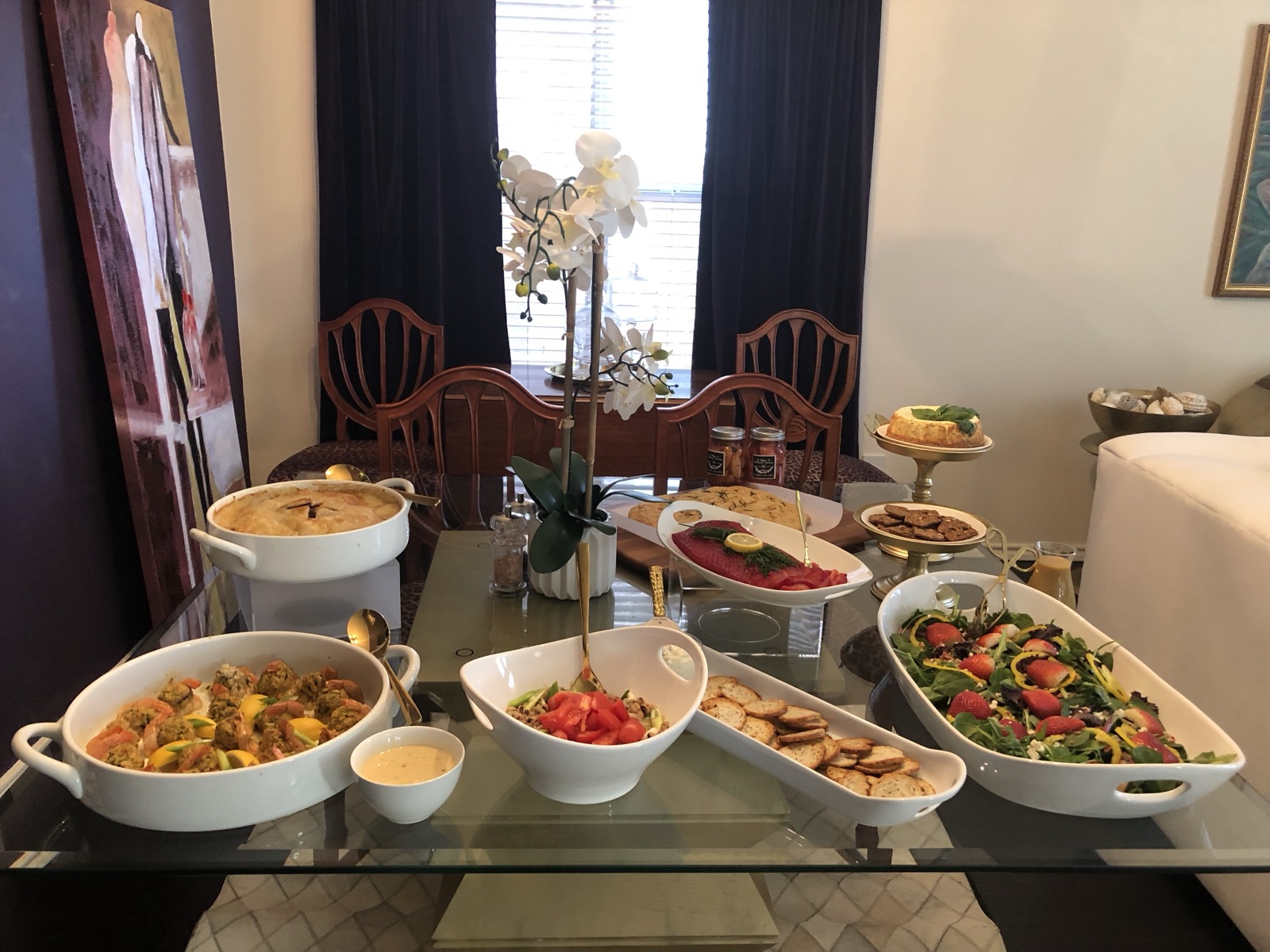 Catering presentation